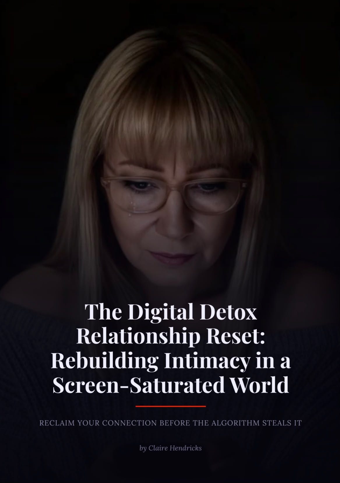 The Digital Detox Relationship Reset ebook cover
